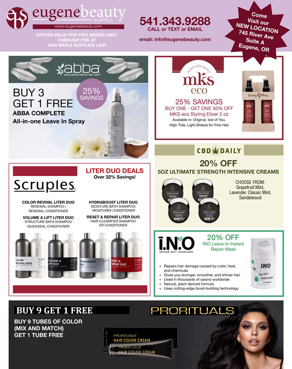 What's New at Eugene Beauty