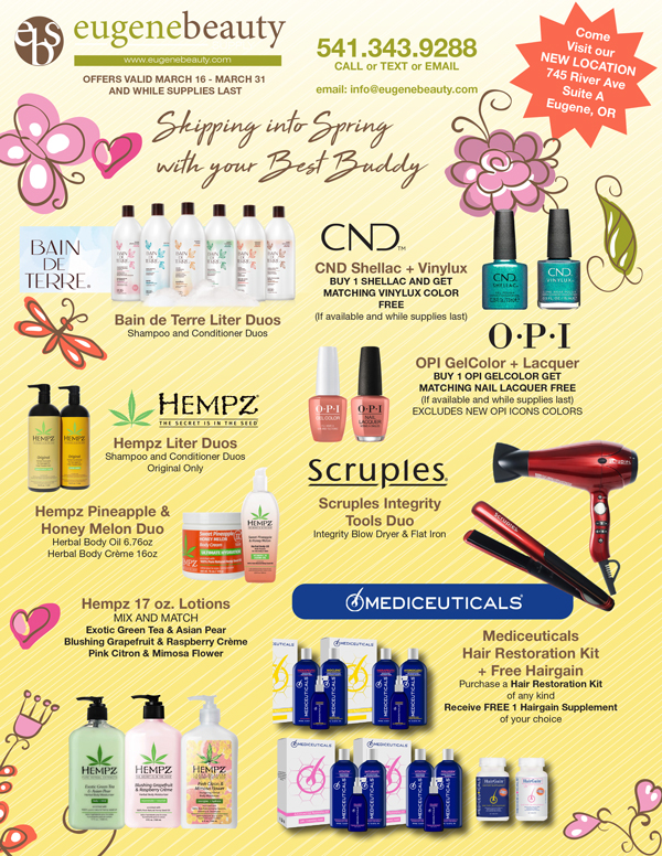 What's New at Eugene Beauty